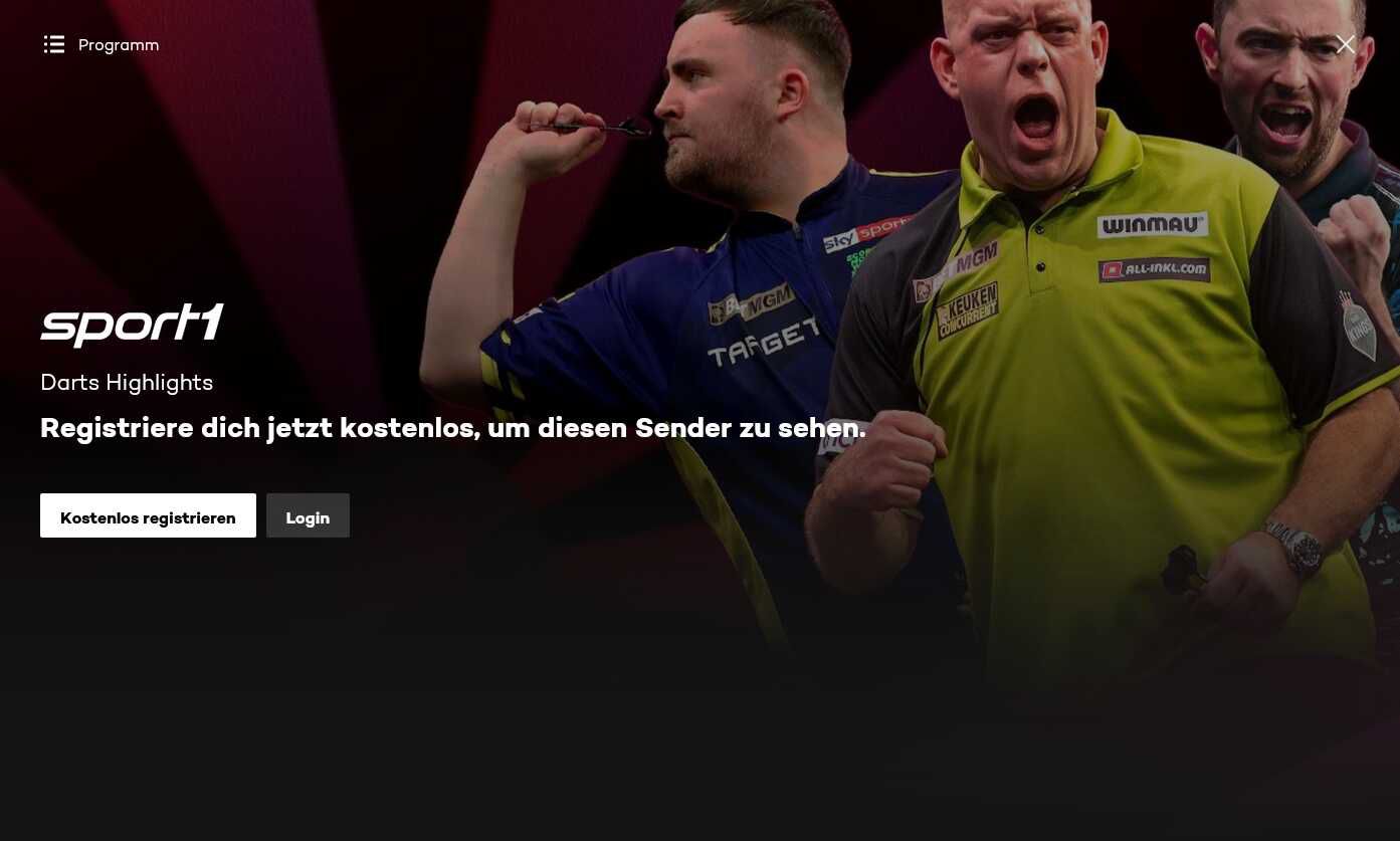 Darts WM 2026 live & kostenlos im Free TV & Stream