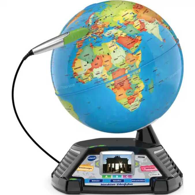Vtech Interaktiver Videoglobus 74,32€ statt 89,99€