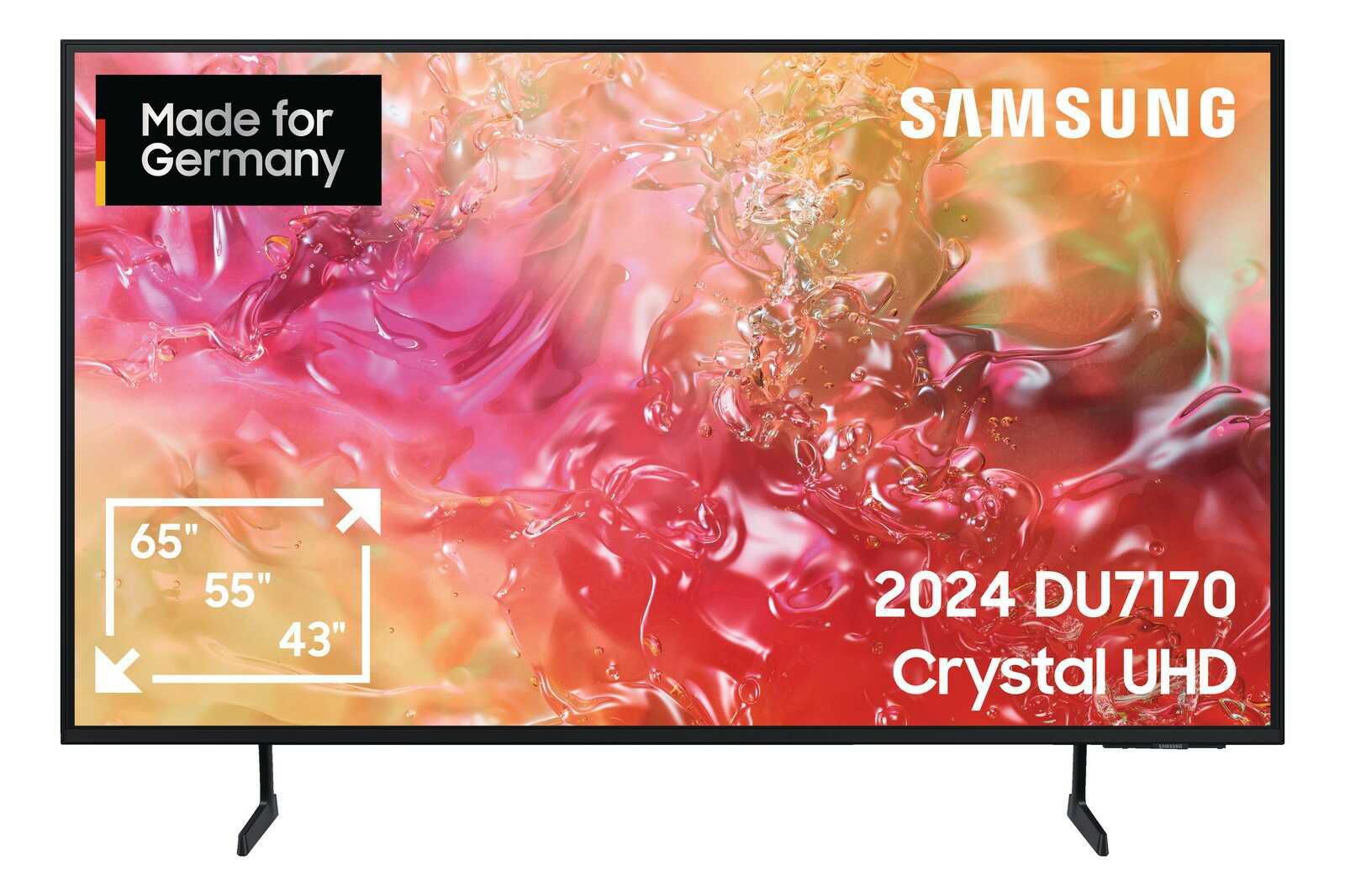 SAMSUNG GU55DU717OU LED TV (Flat, 55 Zoll / 138 cm, UHD 4K) 352,48€ statt  444€