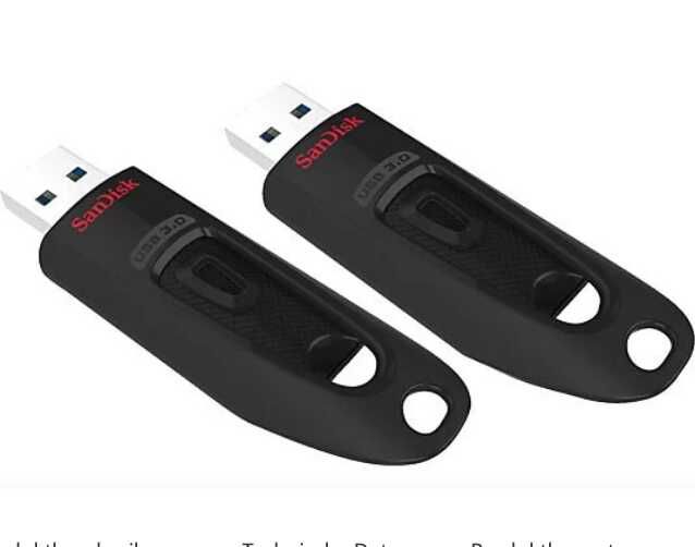SANDISK Ultra - 2x 64 GB Sticks  11€ statt 13,99€ SANDISK Ultra   2x 64 GB Sticks  11€ statt 13,99€
