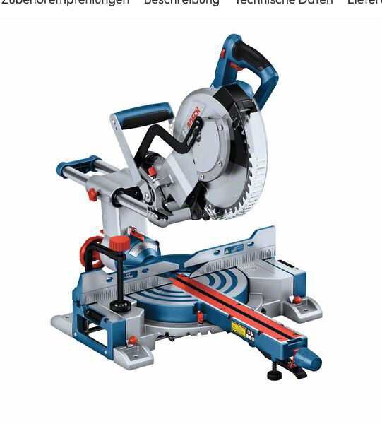 Bosch Professional Akku-Kapp- und Gehrungssäge 486,99€ statt 564,47€ Bosch Professional Akku Kapp und Gehrungssäge 486,99€ statt 564,47€