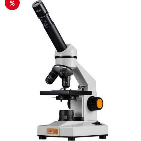 Die Maus Biolux Mikroskop   20–1280x 56,89€ statt 109,90€