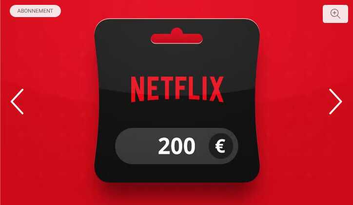 200€ Netflix Guthaben ab 167,63€ (Kinguin)