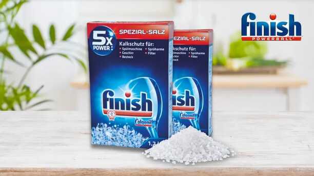 Marktguru: Finish Spülmaschinensalz € 0,50 Cashback