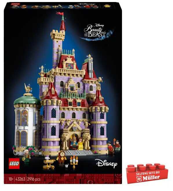 LEGO 43263 Disney Princess Das Schloss aus „Die Schöne und das Biest 219€ statt 239,95€ LEGO 43263 Disney Princess Das Schloss aus „Die Schöne und das Biest 219€ statt 239,95€