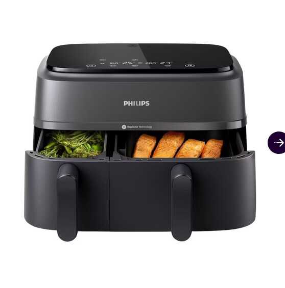 Philips 3000 Series Airfryer mit 2 Körben 98,90€ statt 137,99€ Philips 3000 Series Airfryer mit 2 Körben 98,90€ statt 137,99€