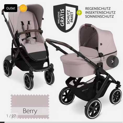 ABC Design Kombi-Kinderwagen Salsa 4 Air 374,91€ statt 459,90€ ABC Design Kombi Kinderwagen Salsa 4 Air 374,91€ statt 459,90€
