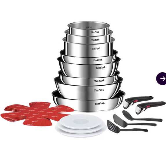 Tefal Ingenio Emotion ON Kochgeschirr | 20 teilig 137,95€ statt  177,55€