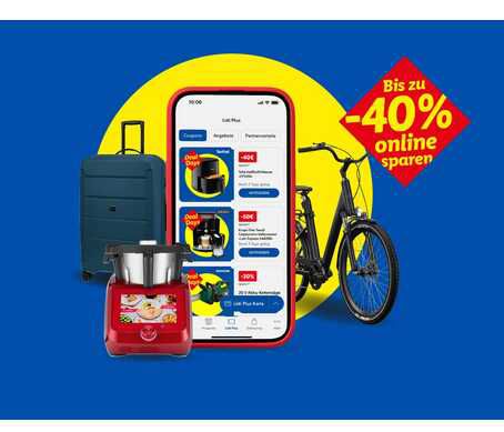[Lidl Plus Deal Days] – Bis zu 40 % Rabatt   z.B. Monsieur Cusinie 399€ statt 499€