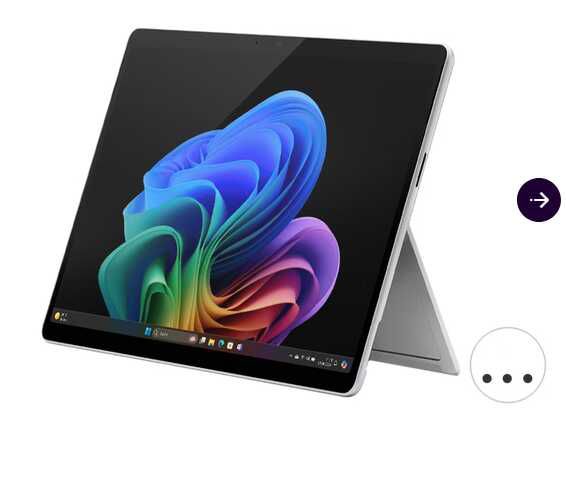 Microsoft Surface Pro 11 | X Plus | 16 GB + 512 GB | Windows 11 | Platinum | CPO 854,95€ statt  1.319€