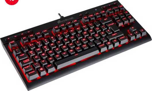 Corsair Gaming Keyboard K63 Black 39,99€ statt 49,99€ Corsair Gaming Keyboard K63 Black 39,99€ statt 49,99€