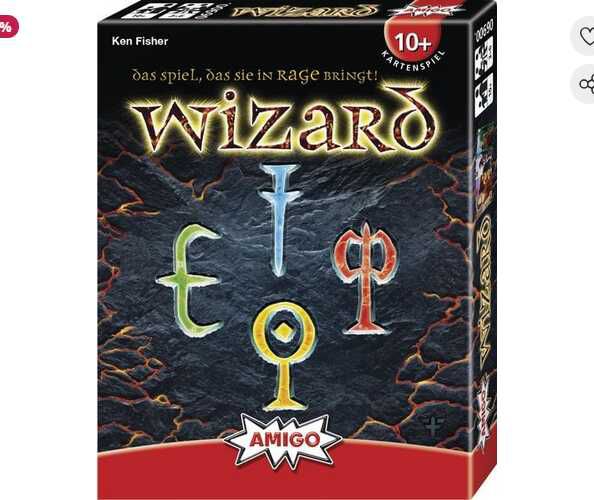 Amigo Wizard Kartenspiel 5,67€ statt 9,48€ Amigo Wizard Kartenspiel 5,67€ statt 9,48€