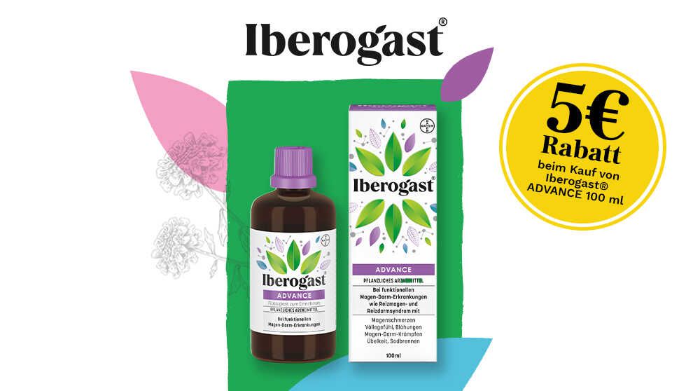 Iberogast® ADVANCE 100ml  mit 5,00€ Cashback Iberogast® ADVANCE 100ml  mit 5,00€ Cashback