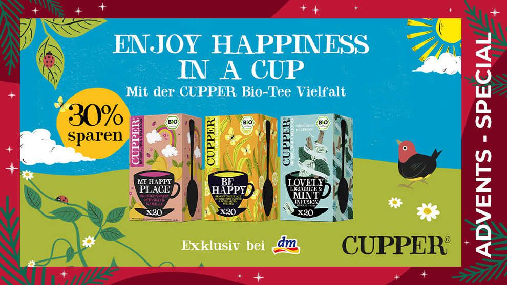 30% Cashback bei Cupper Tee