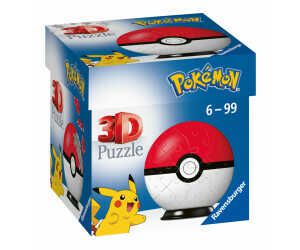 Ravensburger 3D Puzzle 11256   Puzzle Ball Pokémon Pokéballs   Pokéball Classic für 7,99€ PVG 10,98€