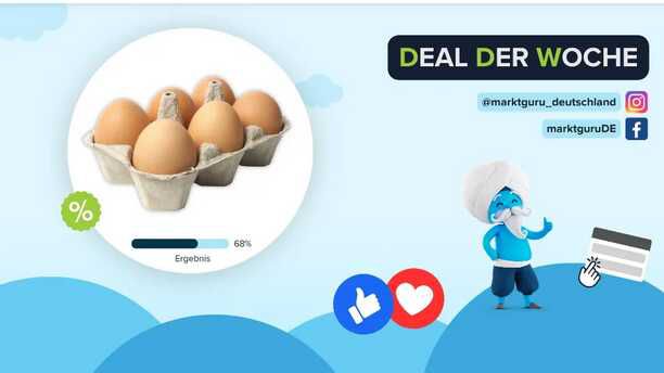 Eier € 0,50 Cashback