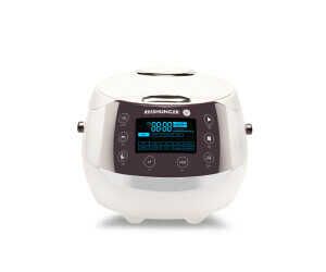 REISHUNGER Digitaler Reiskocher & Dampfgarer Weiß | 1,5 L bis 8 Personen für 119,99€  PVG 159,99€ 