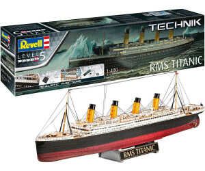 Revell Nice Price Modellbausatz I RMS Titanic Technik I Maßstab 1:400 I 320 Teile für 107,72€ PVG 147,29€ Revell Nice Price Modellbausatz I RMS Titanic Technik I Maßstab 1:400 I 320 Teile für 107,72€ PVG 147,29€