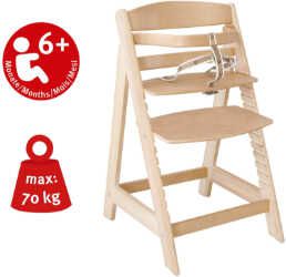 Roba Sit Up III Treppenhochstuhl, mitwachsend, natur für 42,70€ statt 50,85€