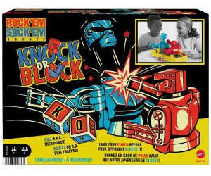 Mattel Games HDN94   Rock ‘em Sock ‘em Boxkampf Spiel mit den manuell bedienbaren Figuren für 10,99€ PVG 13,74€