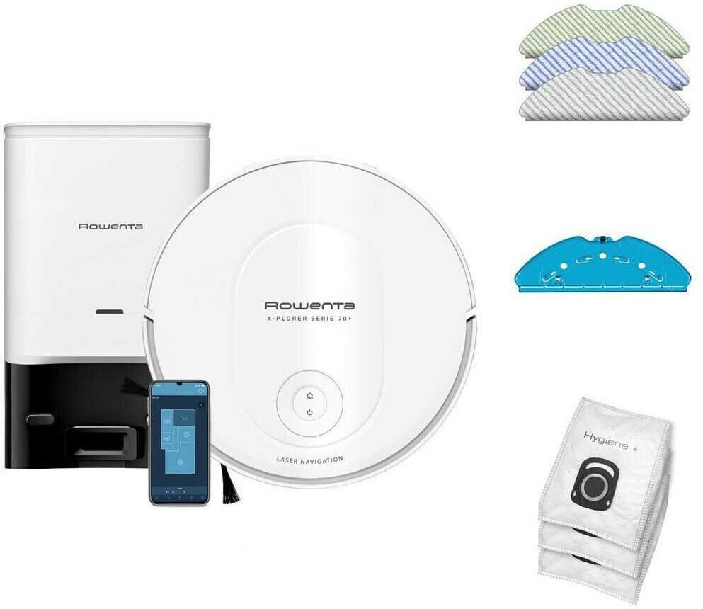 Rowenta X Plorer Serie 70+ Saug  und Wischroboter