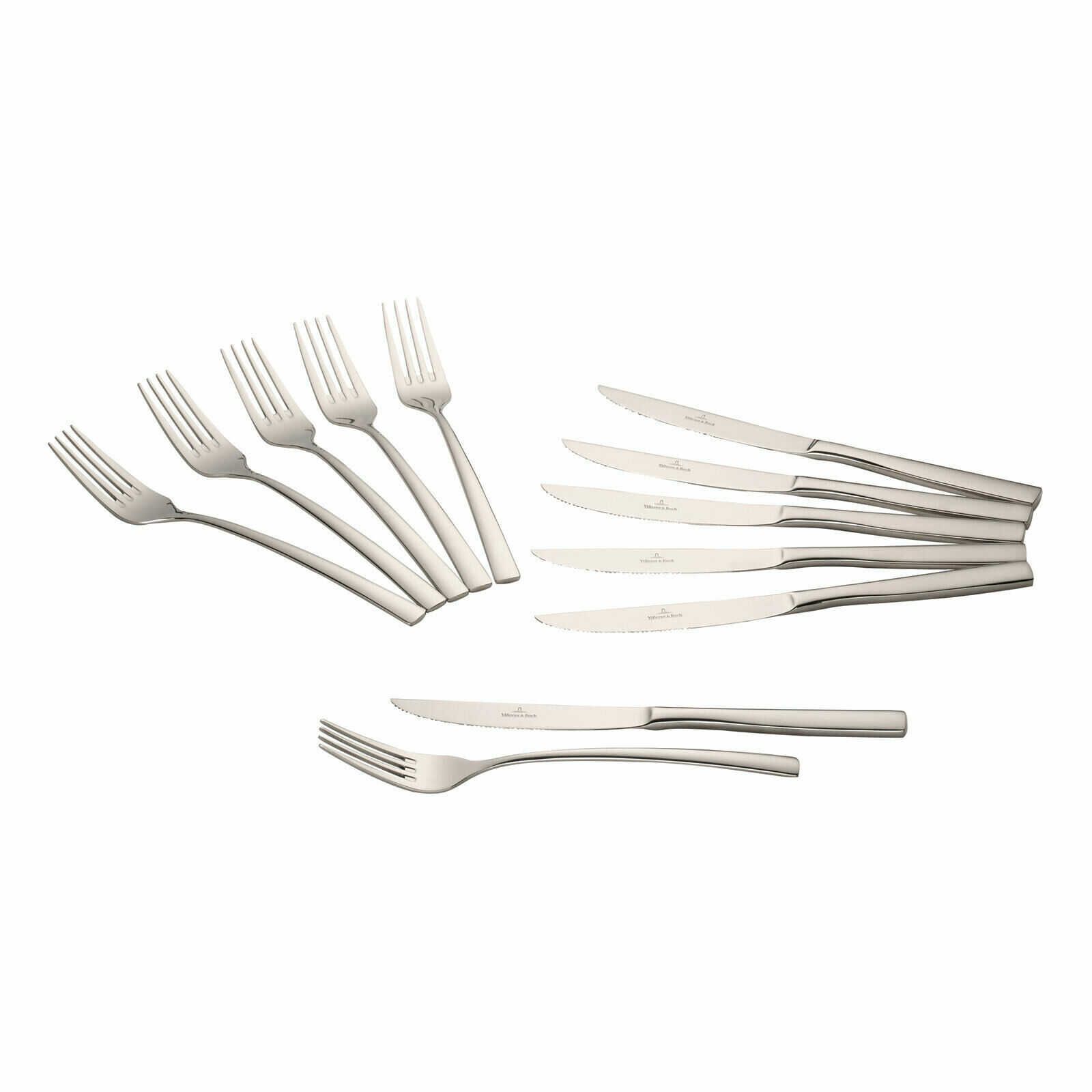 Villeroy & Boch Piemont Steakbesteck 12 tlg. für 29,99€ inkl. Versand bei eBay statt 59,95€