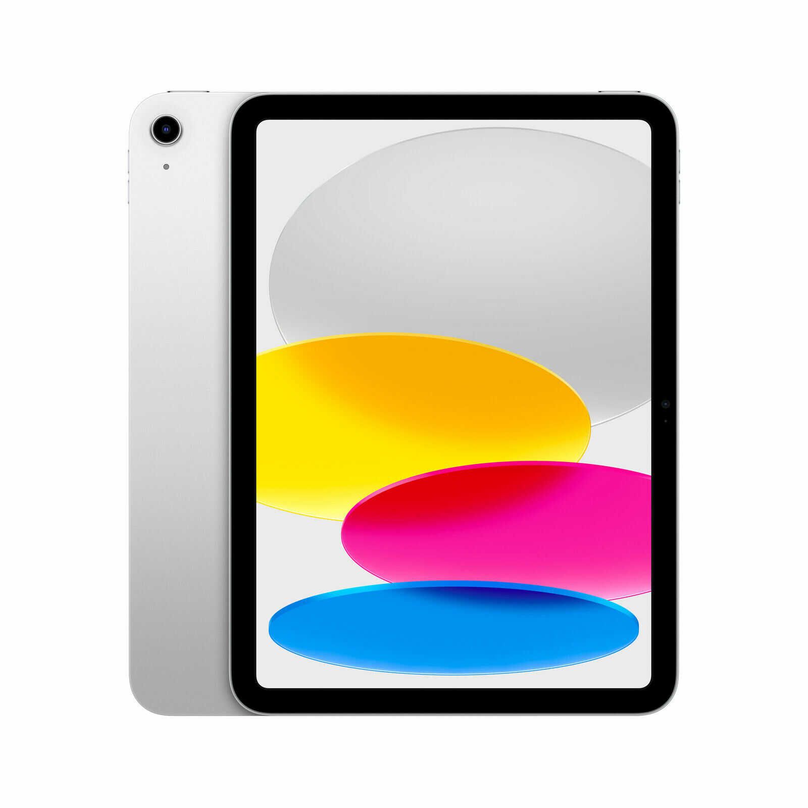 APPLE iPad Wi Fi (10. Generation 2022), Tablet, 256 GB, 10,9 Zoll, Silber für 528€ PVG 578€