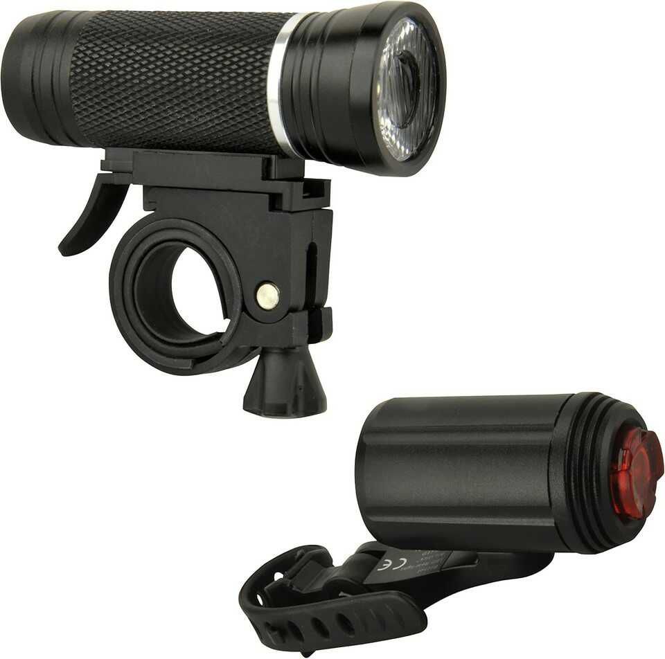 Fischer LED Fahrrad Beleuchtungsset 30/15 Lux 9,99€ statt 16€