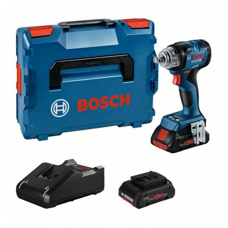 Bosch Professional Akku Drehschlagschrauber GDS 18V 330 HC 2x 4Ah ProCore Akku 359,99€ statt  389,90€