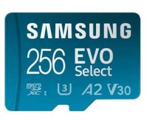 Samsung EVO Select (2024) microSD-Karte + SD-Adapter, 256 GB, Speicherkarte  für 17,99€ PVG 19,99€ Samsung EVO Select (2024) microSD Karte + SD Adapter, 256 GB, Speicherkarte  für 17,99€ PVG 19,99€