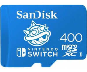 SanDisk microSDXC für Nintendo Switch (2018) 400GB für 41,89€ PVG 51,24€
