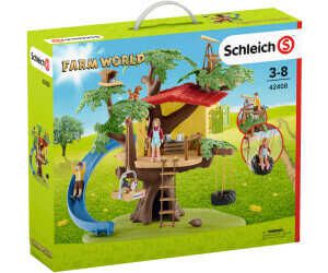 schleich 42408 FARM WORLD Abenteuer Baumhaus, 60 Teile Spielset  Für 36,73€ PVG 45,00€