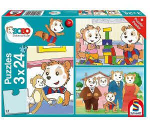Schmidt Spiele 56414 Bobo Siebenschläfer, Freunde und Familie, 3x24 Teile Kinderpuzzle  Für 6,99€ PVG 10,55€ Schmidt Spiele 56414 Bobo Siebenschläfer, Freunde und Familie, 3x24 Teile Kinderpuzzle  Für 6,99€ PVG 10,55€
