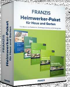FRANZIS Heimwerker Paket für Haus & Garten – 5 E Books gratis