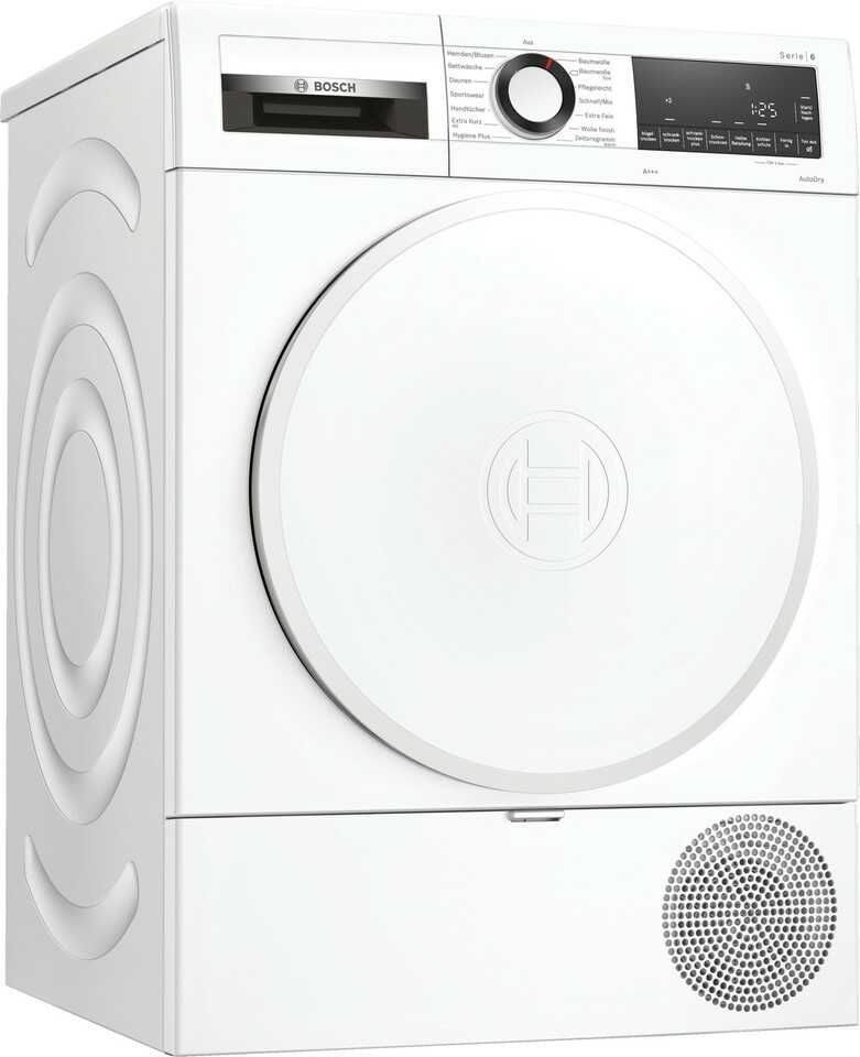 BOSCH WQG233D20 Trockner (8,0 kg, Weiß) 469,99€ statt  533,90€