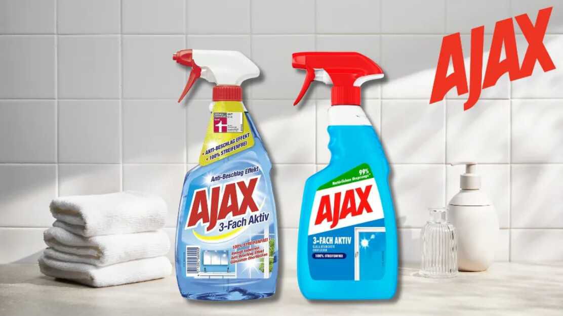 Ajax Glasreiniger € 0,60 Cashback