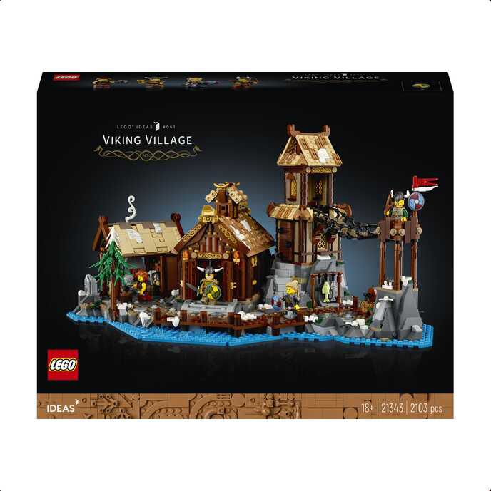 LEGO Ideas 21343 Wikingerdorf  109,95€ statt  119,99€