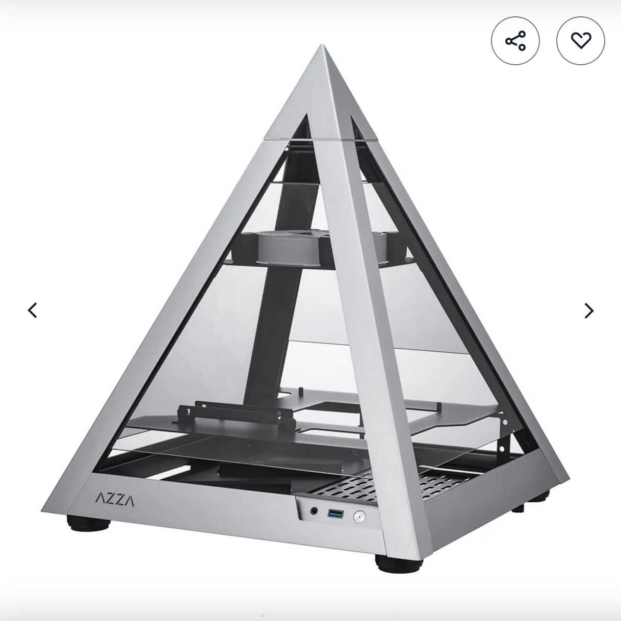 AZZA Pyramid Mini 806 PC Gehäuse (Mini ITX)  121,89€ statt 235,23€