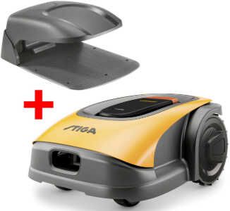 Stiga A 1000 Autonomer Mähroboter ohne Begrenzungskabel max. 1400m2 für 1057,62€ statt 1551,27€