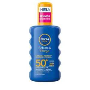 NIVEA SUN Sonnenspray Schutz&Pflege LSF50+ 7,60€  statt 9,95€