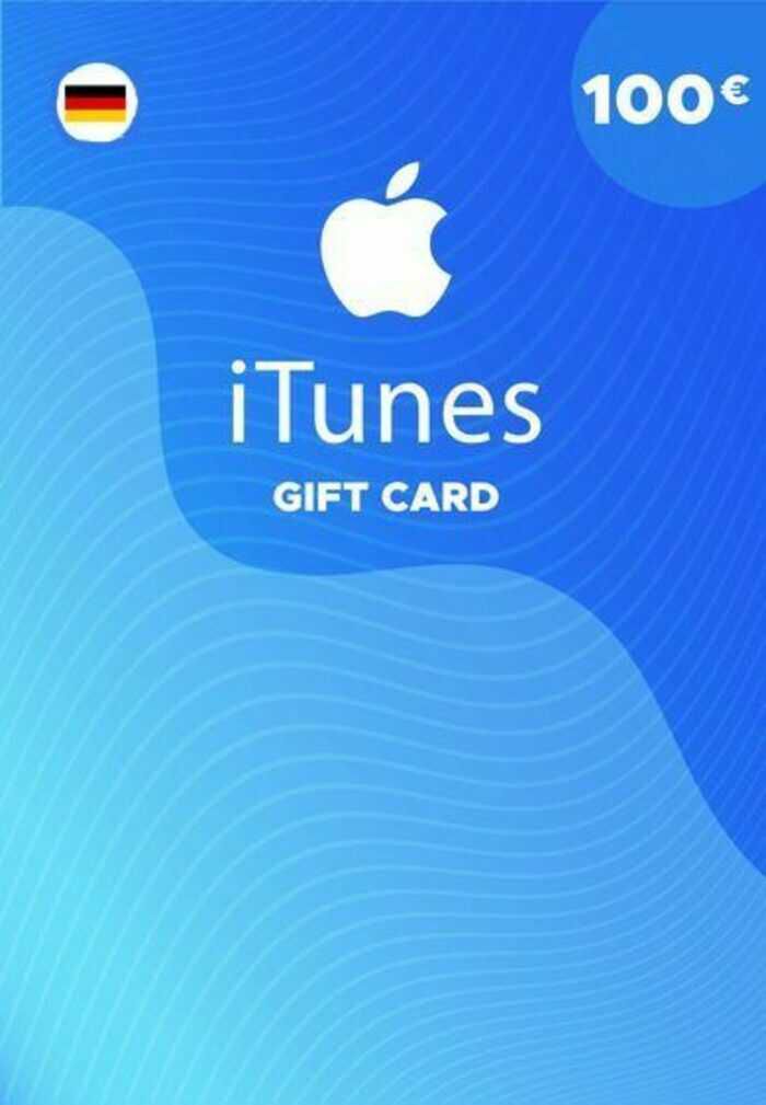 Apple iTunes Gift Card 100 EUR iTunes Key GERMANY für 91,99€
