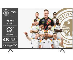 TCL 75T7B 75 Zoll QLED Pro Fernseher, 4K Ultra HD, HDR Pro, Smart TV Unterstützt von Google TV für 799€ PVG 1111,11€