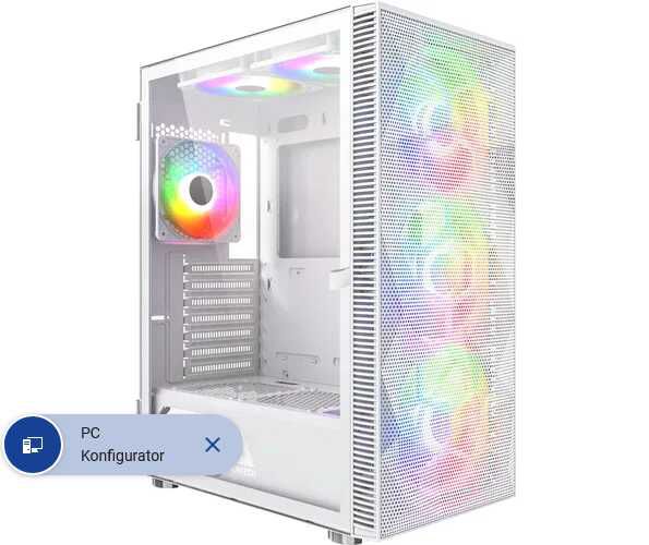 Montech X3 Mesh Midi-Tower, RGB, Tempered Glass - weiß (PC Gehäuse) 40,61€ statt 51,95€ Montech X3 Mesh Midi Tower, RGB, Tempered Glass weiß (PC Gehäuse) 40,61€ statt 51,95€