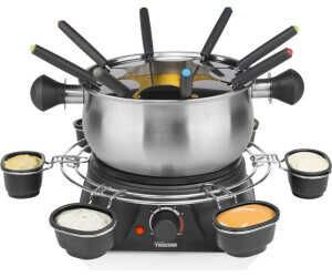 Tristar Fondue Set für bis zu 8 Personen, 1,3 Liter Fassungsvermögen, inklusive Edelstahlgabeln und Saucenring für 35,14€ PVG 42,90€