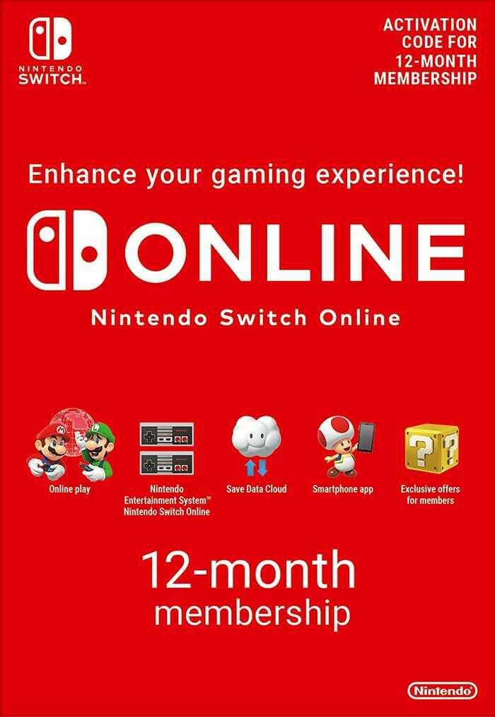 Nintendo Switch Online Membership   12 Monats eShop Key EUROPE für 15,49€