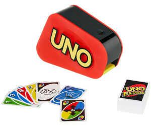Mattel Games UNO Extreme, UNO Kartenspiel für die Familie, mit Kartenwerfer für 22,33€ PVG 28,28€
