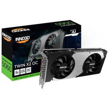 INNO3D GeForce RTX 5060 TWIN X2 OC 8GB 296,99€ statt 379€