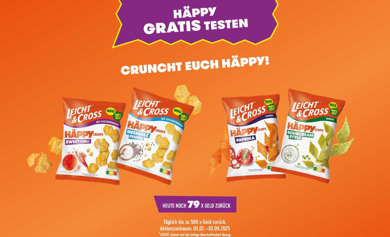 Häppy Chips gratis testen
