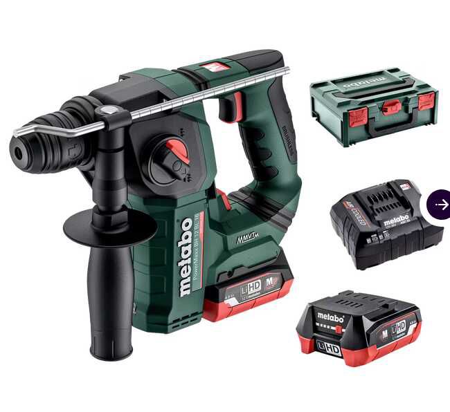 Metabo PowerMaxx Akku Bohrhammer | 12 V | BH 12 BL 16 205,90€ statt 289,90€