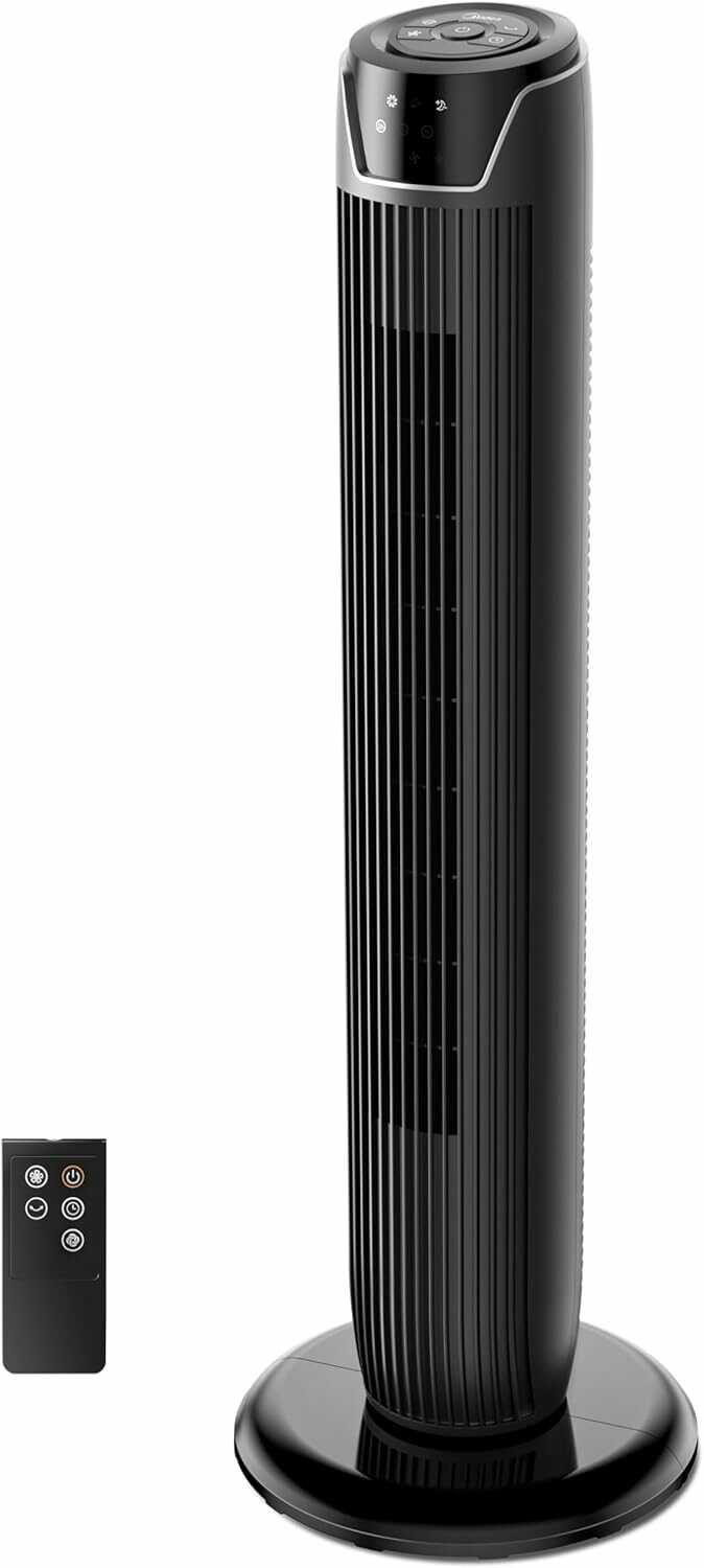 Midea FZ10 17JR Turmventilator Leise mit Fernbedienung 34,97€  statt 45,00€